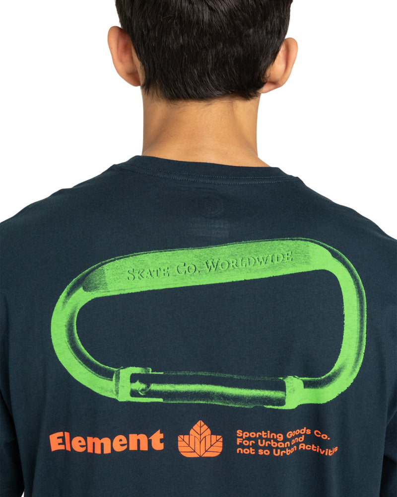 Load image into Gallery viewer, Element Men&#39;s Sporting T-Shirt Eclipse Navy ELYZT00569-ECN
