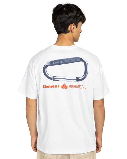 Element Men's Sporting T-Shirt Optic White ELYZT00569-WBB0