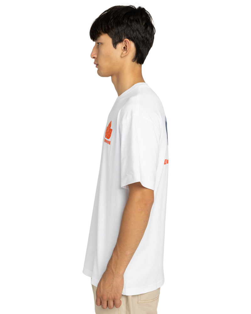 Load image into Gallery viewer, Element Men&#39;s Sporting T-Shirt Optic White ELYZT00569-WBB0
