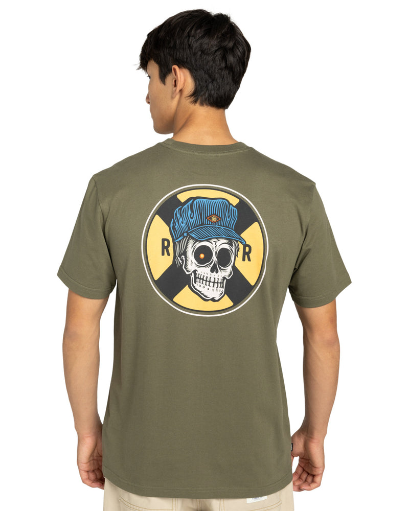 Load image into Gallery viewer, Element Men&#39;s Timber Signs Short Sleeve T-Shirt Kalamata ELYZT00586_GZH0
