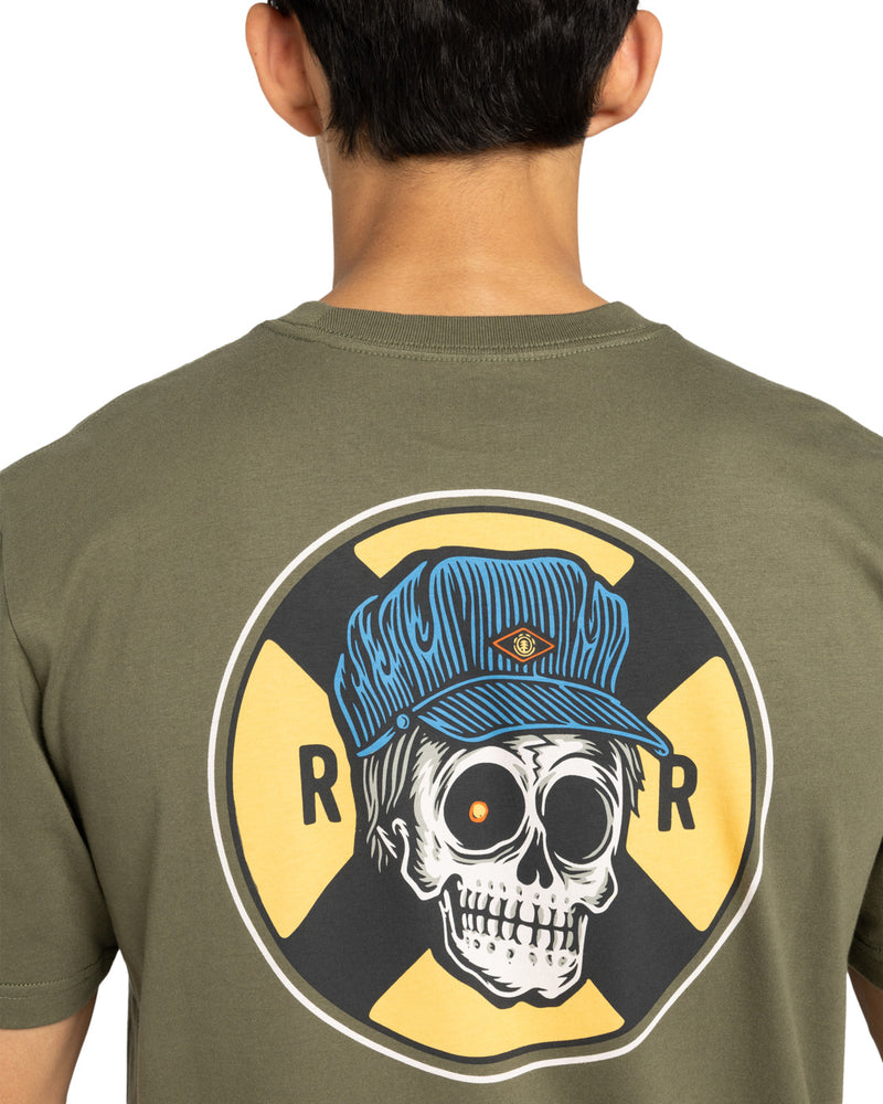 Load image into Gallery viewer, Element Men&#39;s Timber Signs Short Sleeve T-Shirt Kalamata ELYZT00586_GZH0
