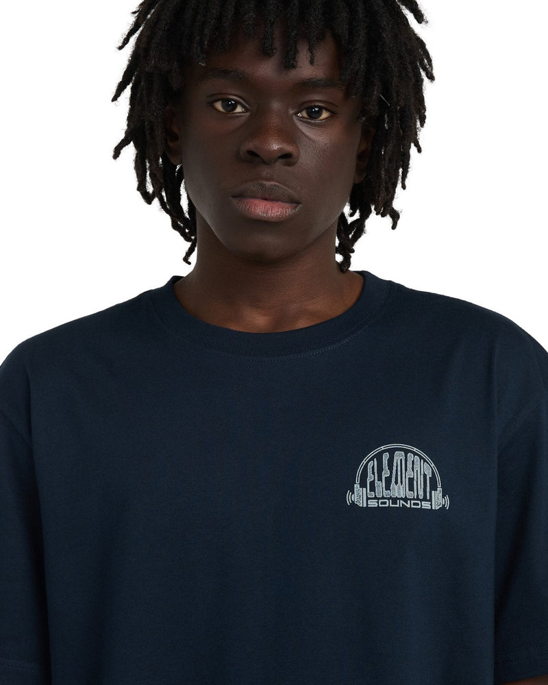 Load image into Gallery viewer, Element Men's Spinner Short Sleeve T-Shirt Eclipse Navy ELYZT00622-ECN
