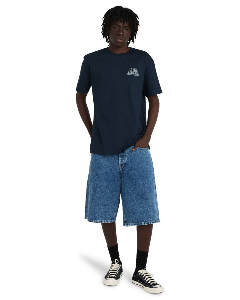 Load image into Gallery viewer, Element Men's Spinner Short Sleeve T-Shirt Eclipse Navy ELYZT00622-ECN
