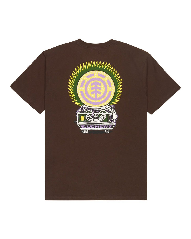 Load image into Gallery viewer, Element Men's Fortune Short Sleeve T-Shirt Java ELYZT00623-CTF0
