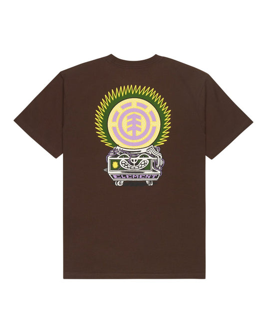 Element Men's Fortune Short Sleeve T-Shirt Java ELYZT00623-CTF0