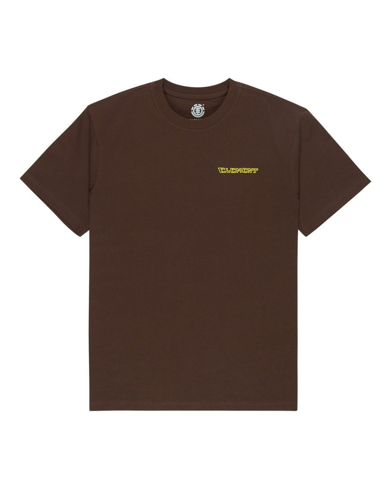 Load image into Gallery viewer, Element Men's Fortune Short Sleeve T-Shirt Java ELYZT00623-CTF0

