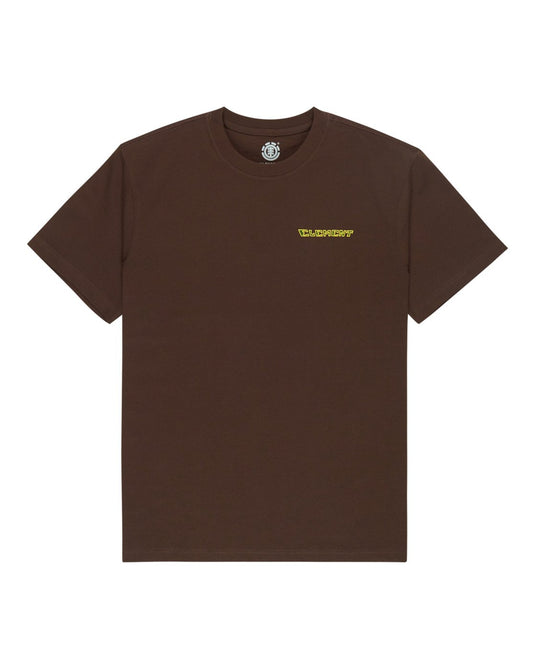 Element Men's Fortune Short Sleeve T-Shirt Java ELYZT00623-CTF0