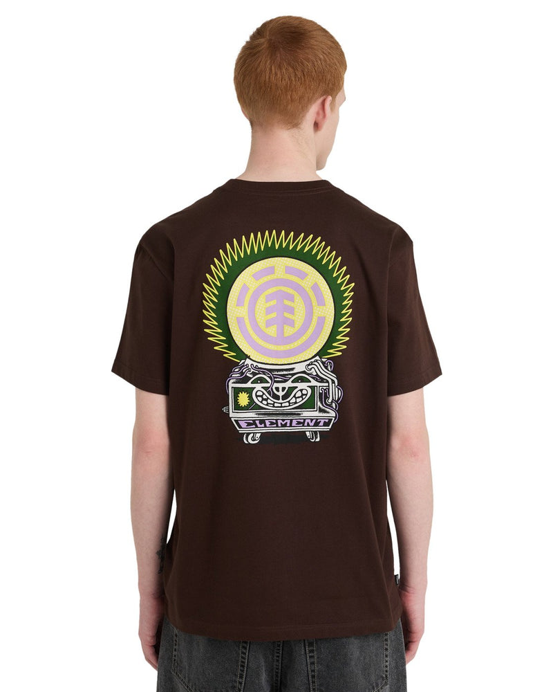Load image into Gallery viewer, Element Men's Fortune Short Sleeve T-Shirt Java ELYZT00623-CTF0
