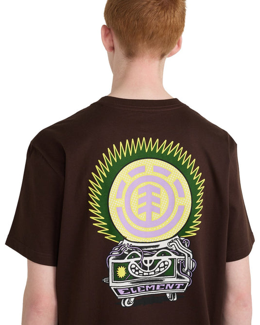 Element Men's Fortune Short Sleeve T-Shirt Java ELYZT00623-CTF0