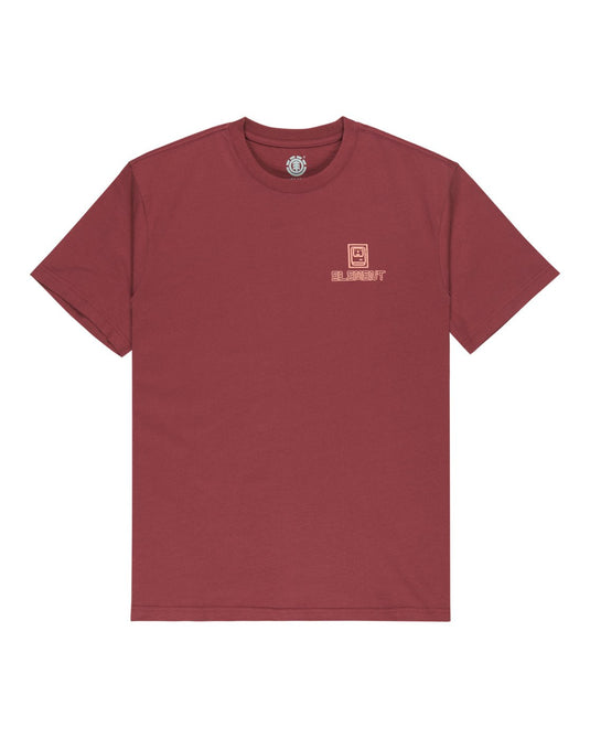 Element Men's Inner Workings Short Sleeve T-Shirt Nocturne ELYZT00624-PPW0