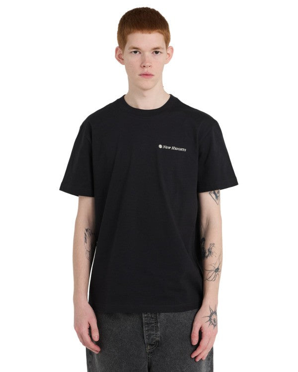 Load image into Gallery viewer, Element Men's New Heights T-Shirt Off Black ELYZT00627-KTA0
