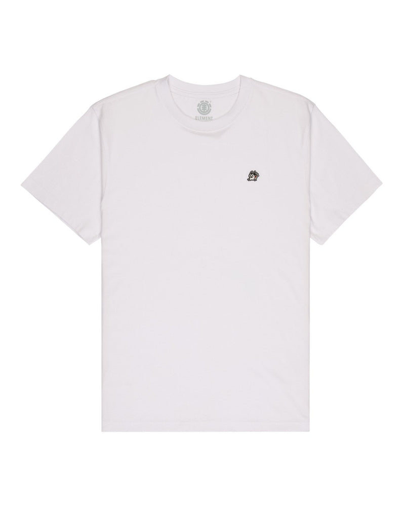 Load image into Gallery viewer, Element Men's Pizza Short Sleeved T-Shirt White ELYZT00630-WBB0

