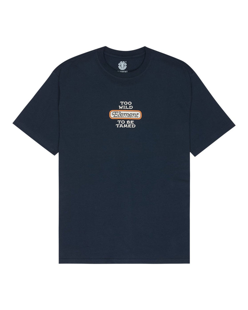 Load image into Gallery viewer, Element Men's Too Wild T-Shirt Eclipse Navy ELYZT00643-ECN
