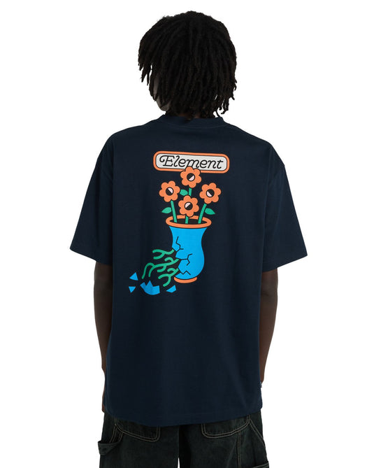 Element Men's Too Wild T-Shirt Eclipse Navy ELYZT00643-ECN