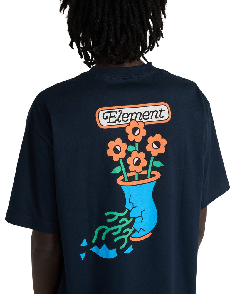 Load image into Gallery viewer, Element Men's Too Wild T-Shirt Eclipse Navy ELYZT00643-ECN
