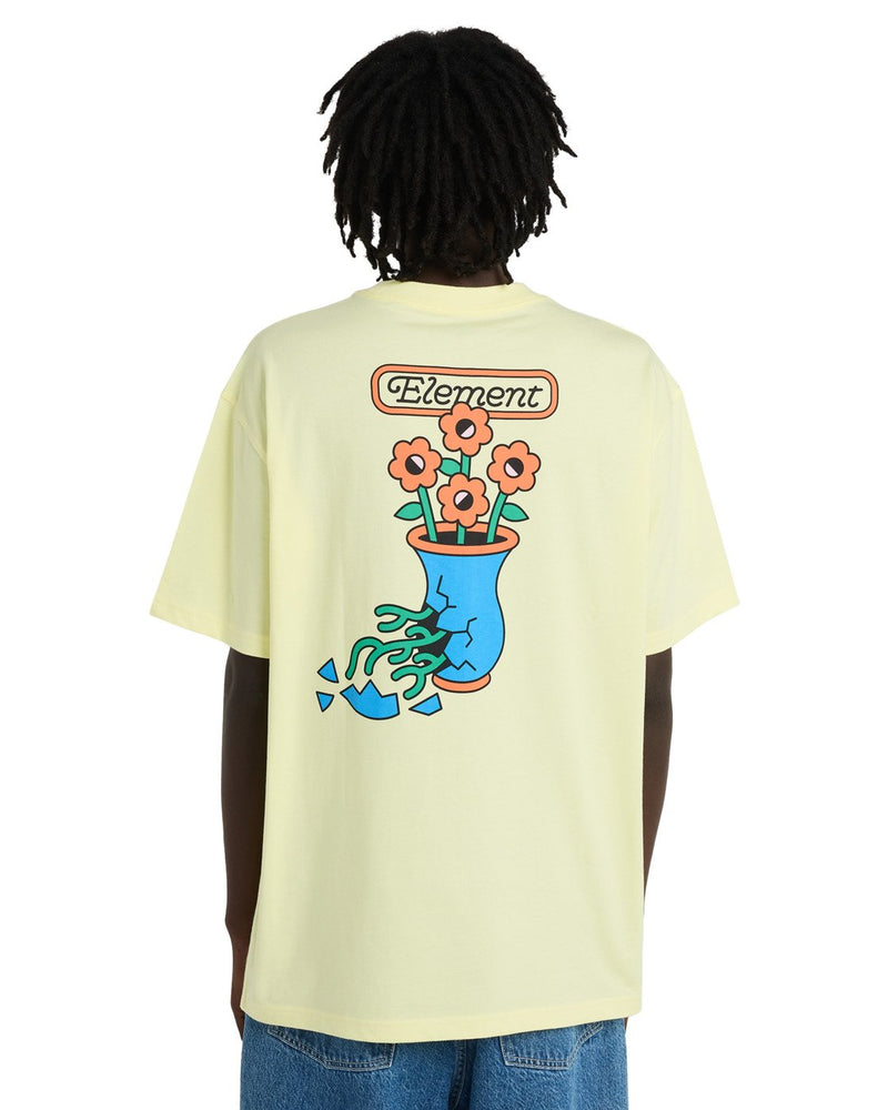 Load image into Gallery viewer, Element Men's Too Wild T-Shirt Wax Yellow ELYZT00643-YDM0
