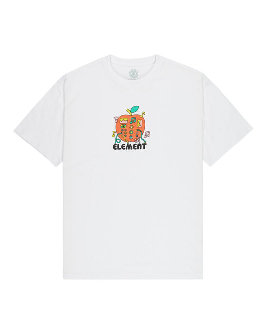 Element Men's Sound On Nature Short Sleeved T-Shirt White ELYZT00644-WBB0