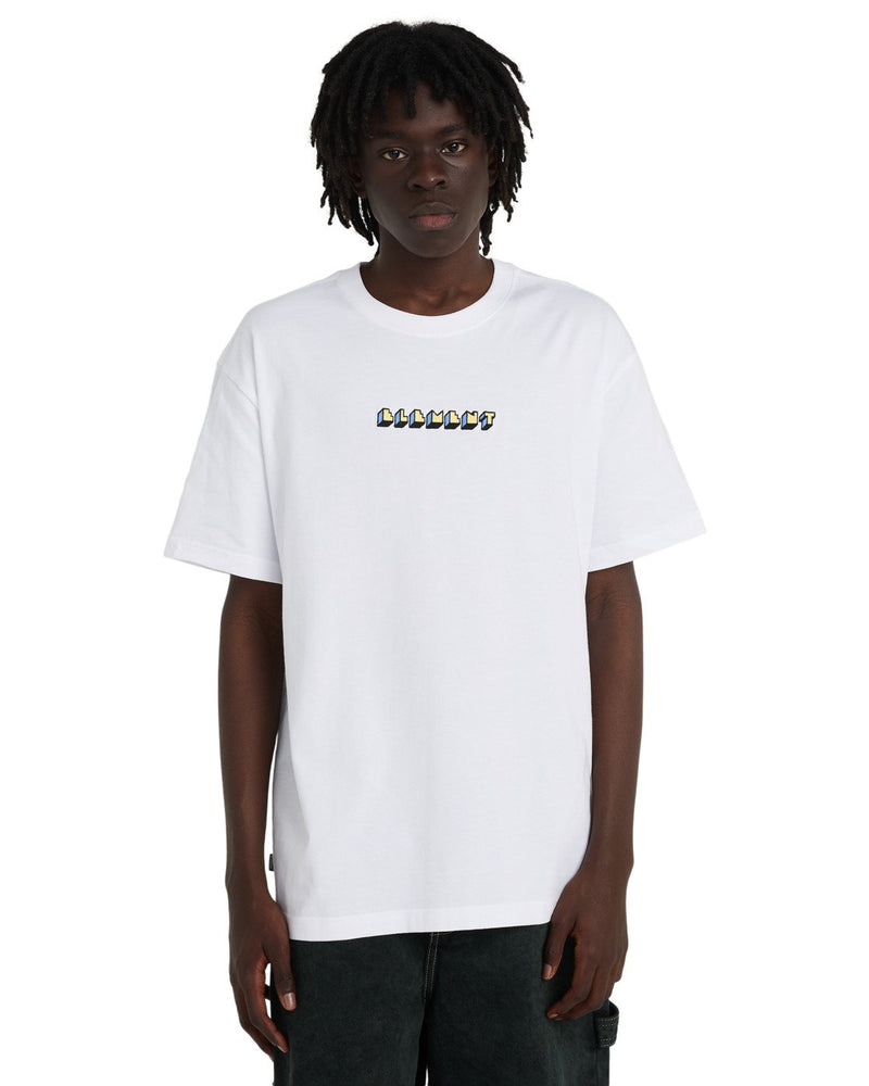 Load image into Gallery viewer, Element Men's World Peace T-Shirt Optic White ELYZT00646-WBB0
