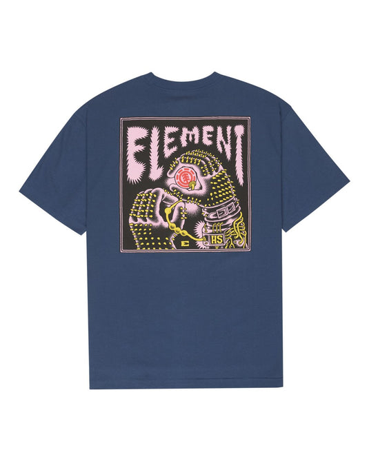 Element Men's Topo T-Shirt Dark Denim ELYZT00647-BRQ0