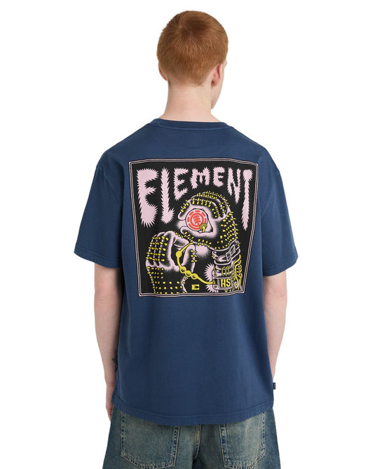 Element Men's Topo T-Shirt Dark Denim ELYZT00647-BRQ0