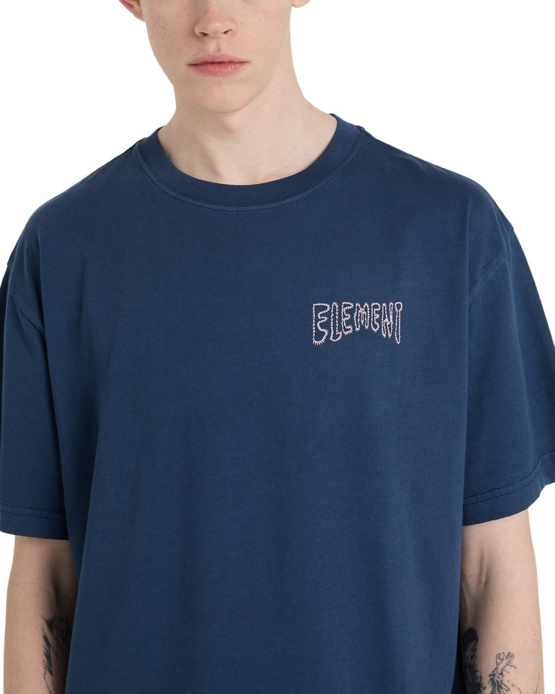 Load image into Gallery viewer, Element Men's Topo T-Shirt Dark Denim ELYZT00647-BRQ0
