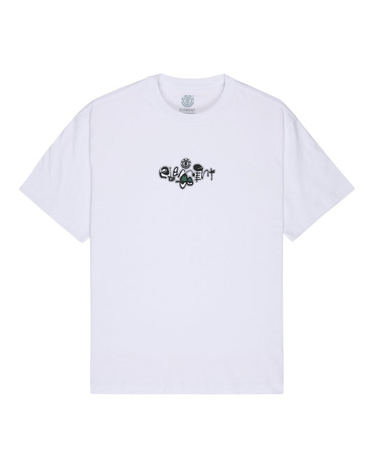 Element Men's Sunday T-Shirt Optic White ELYZT00651-WBB0