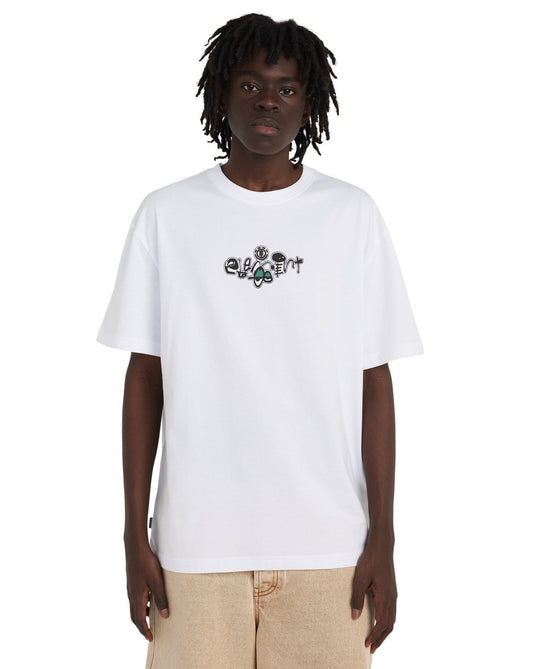 Element Men's Sunday T-Shirt Optic White ELYZT00651-WBB0