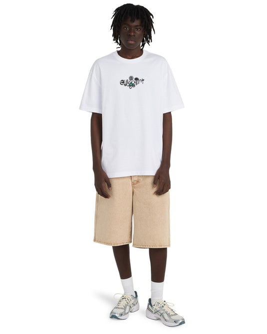 Element Men's Sunday T-Shirt Optic White ELYZT00651-WBB0