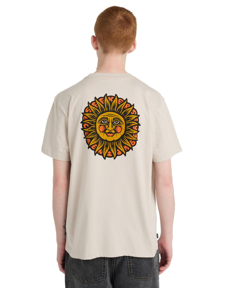 Load image into Gallery viewer, Element Men's Timber The Light Short Sleeve T-Shirt Oat Milk ELYZT00653-TEG0
