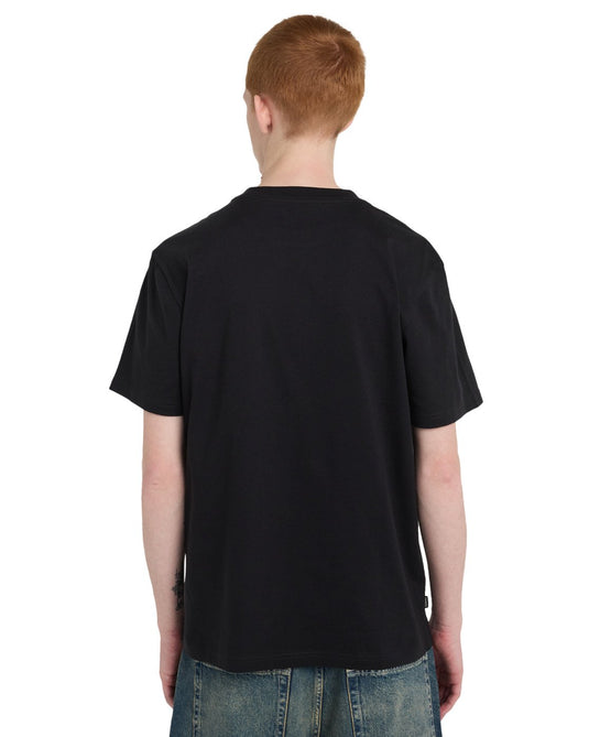 Element Men's Timber Orbit Short Sleeve T-Shirt Off Black ELYZT00655-KTA0