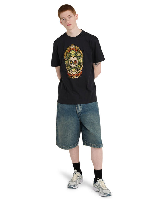 Element Men's Timber Orbit Short Sleeve T-Shirt Off Black ELYZT00655-KTA0