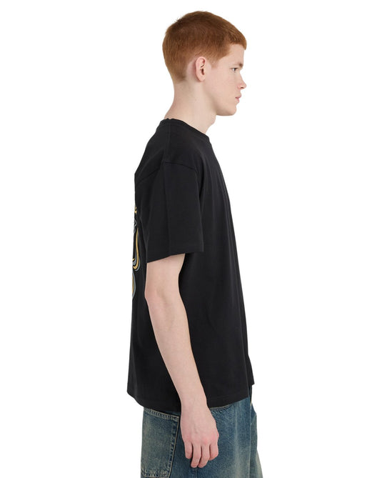 Element Men's Timber Hermit Short Sleeve T-Shirt Off Black ELYZT00656-KTA0
