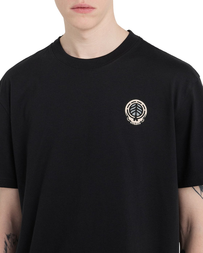 Load image into Gallery viewer, Element Men's Timber Hermit Short Sleeve T-Shirt Off Black ELYZT00656-KTA0
