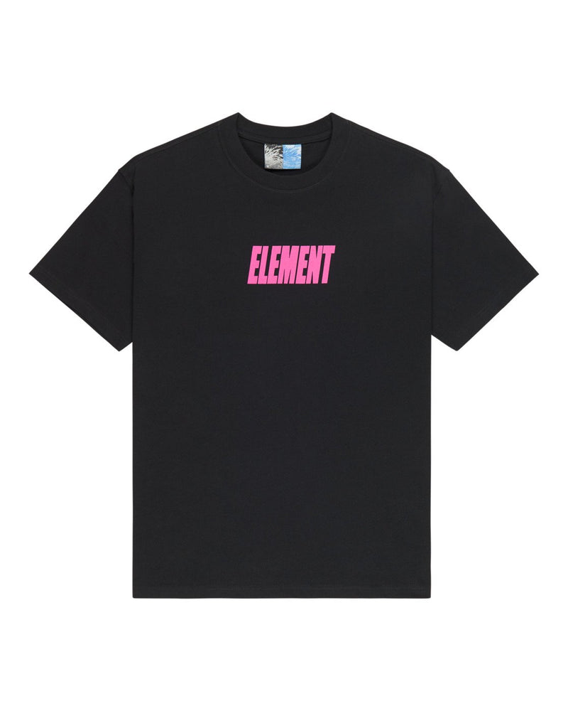 Load image into Gallery viewer, Element Men's Pool Draining T-Shirt Off Black ELYZT00662-KTA0
