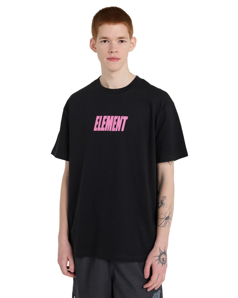 Load image into Gallery viewer, Element Men's Pool Draining T-Shirt Off Black ELYZT00662-KTA0
