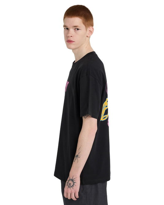 Element Men's Pool Draining T-Shirt Off Black ELYZT00662-KTA0