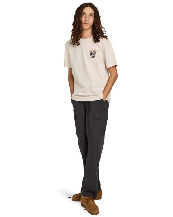 Load image into Gallery viewer, Element Men&#39;s Timber Hobos T-Shirt Oat Milk ELYZT00582-TEG0

