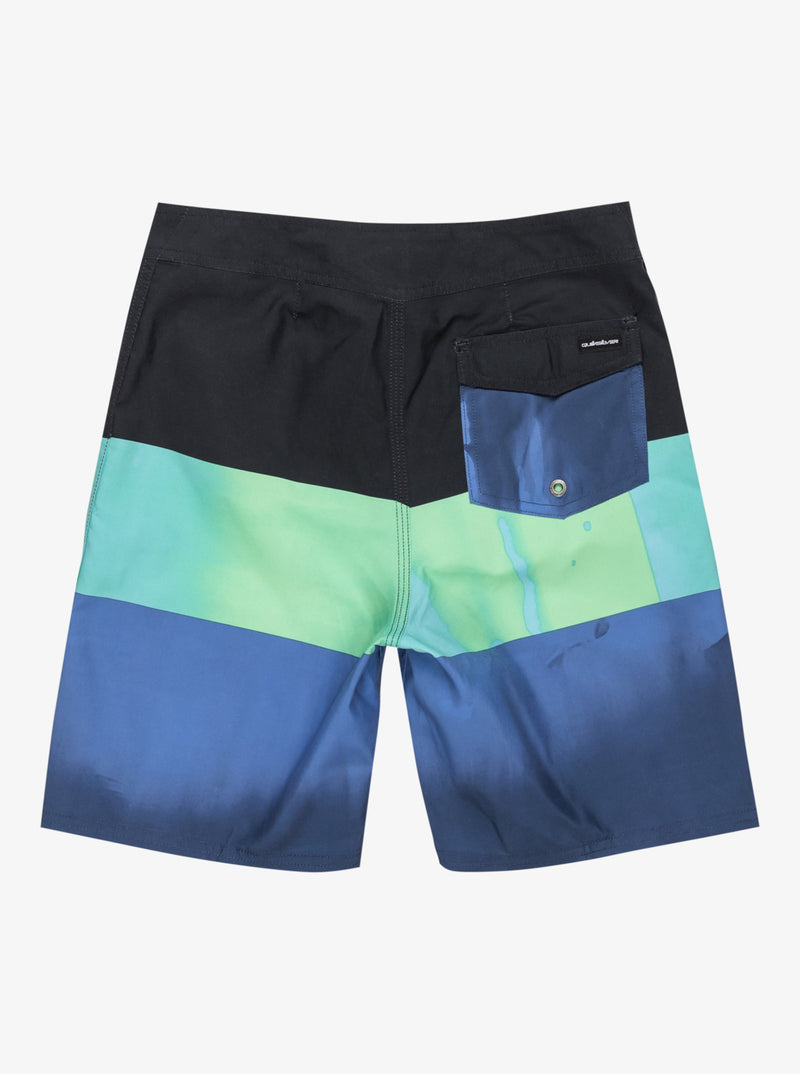 Load image into Gallery viewer, Quiksilver Kids&#39; Everyday Panel 17&quot; Swim Shorts Nebulas Blue Bloomfade EQBBS03724-BQV9
