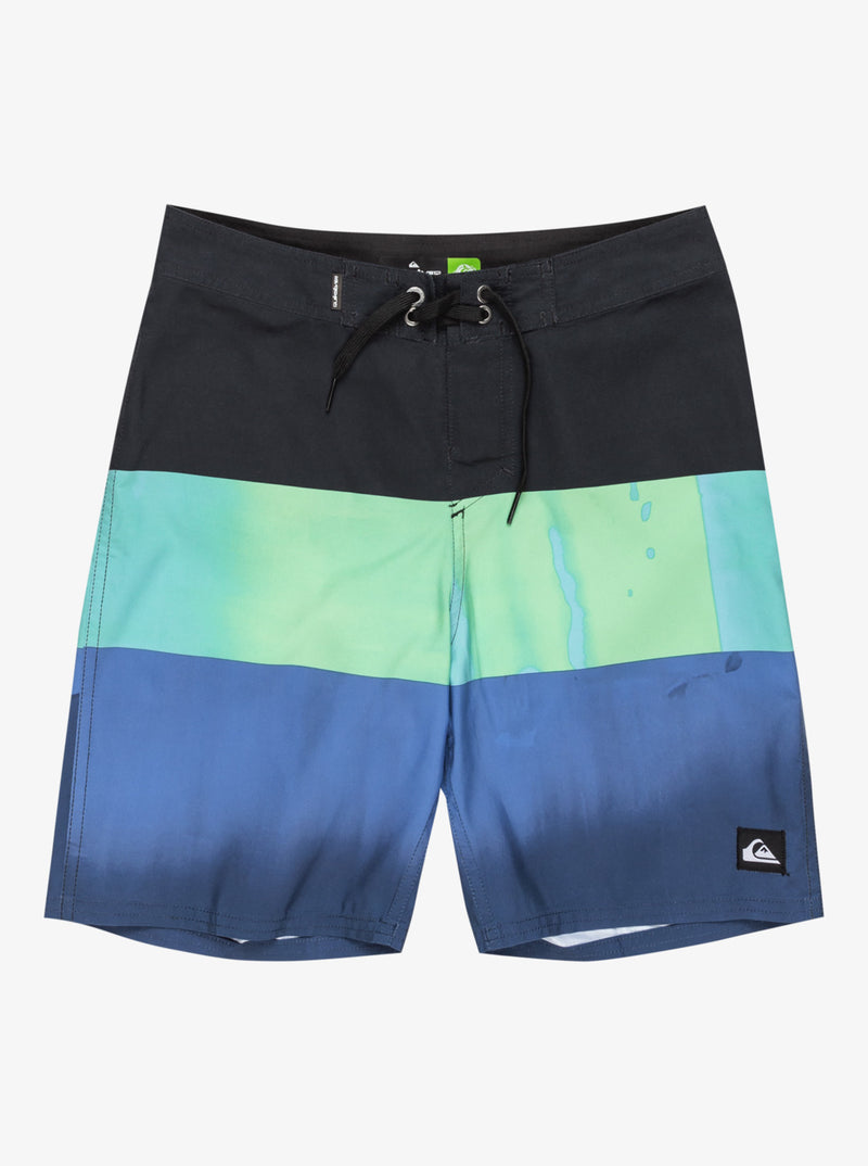 Load image into Gallery viewer, Quiksilver Kids&#39; Everyday Panel 17&quot; Swim Shorts Nebulas Blue Bloomfade EQBBS03724-BQV9
