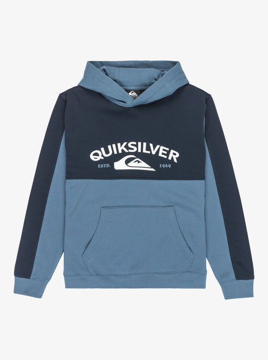 Quiksilver Kid's Knowledge AreaYouth Hoodie (8-16) China Blue EQBFT03948_BND0