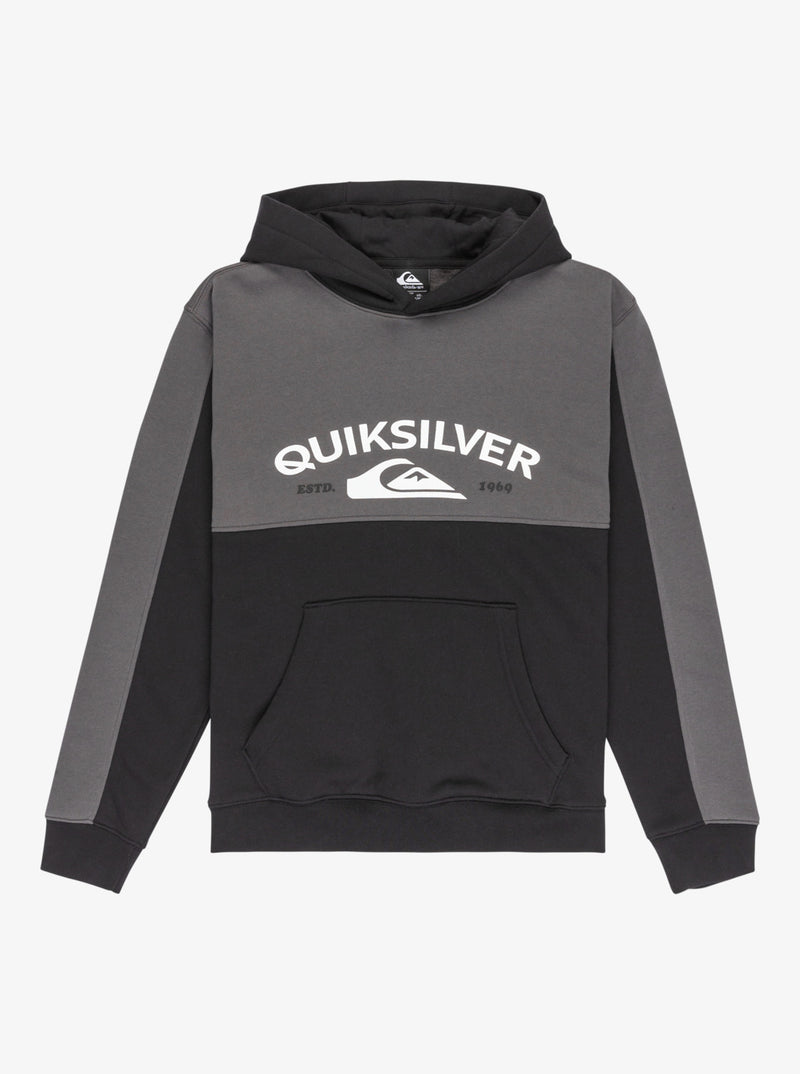 Load image into Gallery viewer, Quiksilver Kid&#39;s Knowledge AreaYouth Hoodie (8-16) Black EQBFT03948_KVJ0

