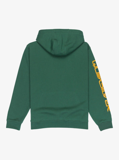 Quiksilver Kid's Omni Logo Hoodie (8-16) Trekking Green EQBFT03951_TKR