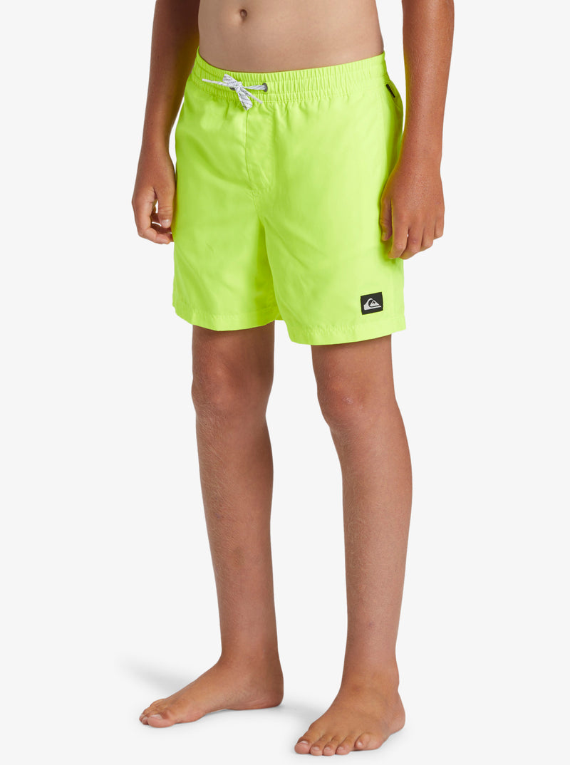 Load image into Gallery viewer, Quiksilver Kids&#39; Everyday Solid Volley Youth 14&quot; Safety Yellow EQBJV03517_YHJ0
