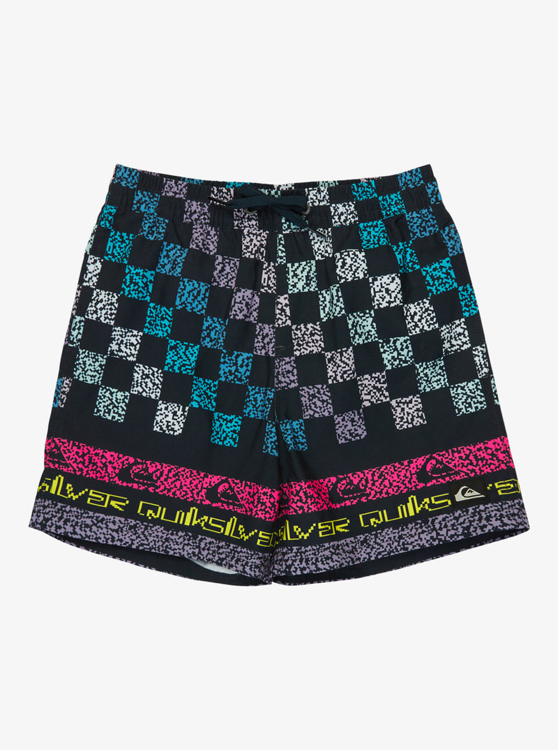 Load image into Gallery viewer, Quiksilver Kids' Everyday Printed Volley 14" Swim Shorts (8-16 Years) Dark Navy Next Gen EQBJV03540-KTP6
