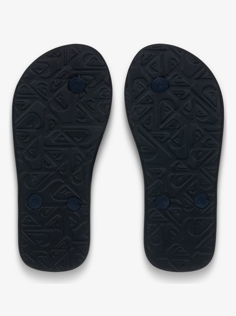Load image into Gallery viewer, Quiksilver Kid's Molokai Art Flip Flops Monaco Blue EQBL100031-BYC0
