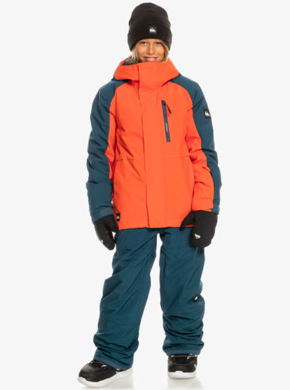 Load image into Gallery viewer, Quiksilver Mission Block Technical Snow Jacket Grenadine EQBTJ03180-NNK0
