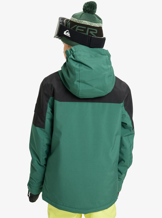 Quiksilver Kids' Titano Snow Jacket Green EQBTJ03224-GRN