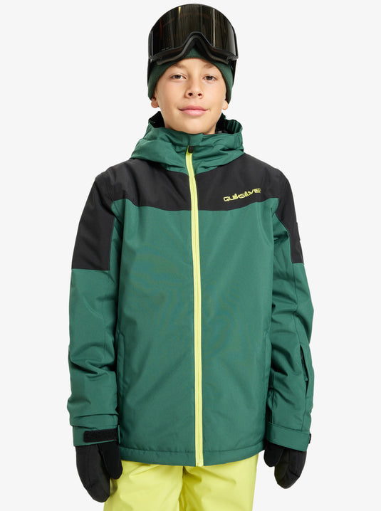 Quiksilver Kids' Titano Snow Jacket Green EQBTJ03224-GRN