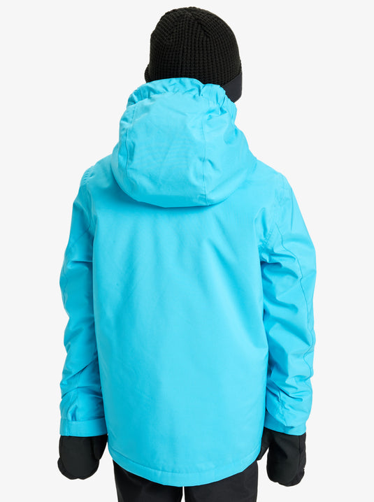 Quiksilver Kid's Mission Snow Jacket (8-16) Horizon Blue EQBTJ03230-BKM0