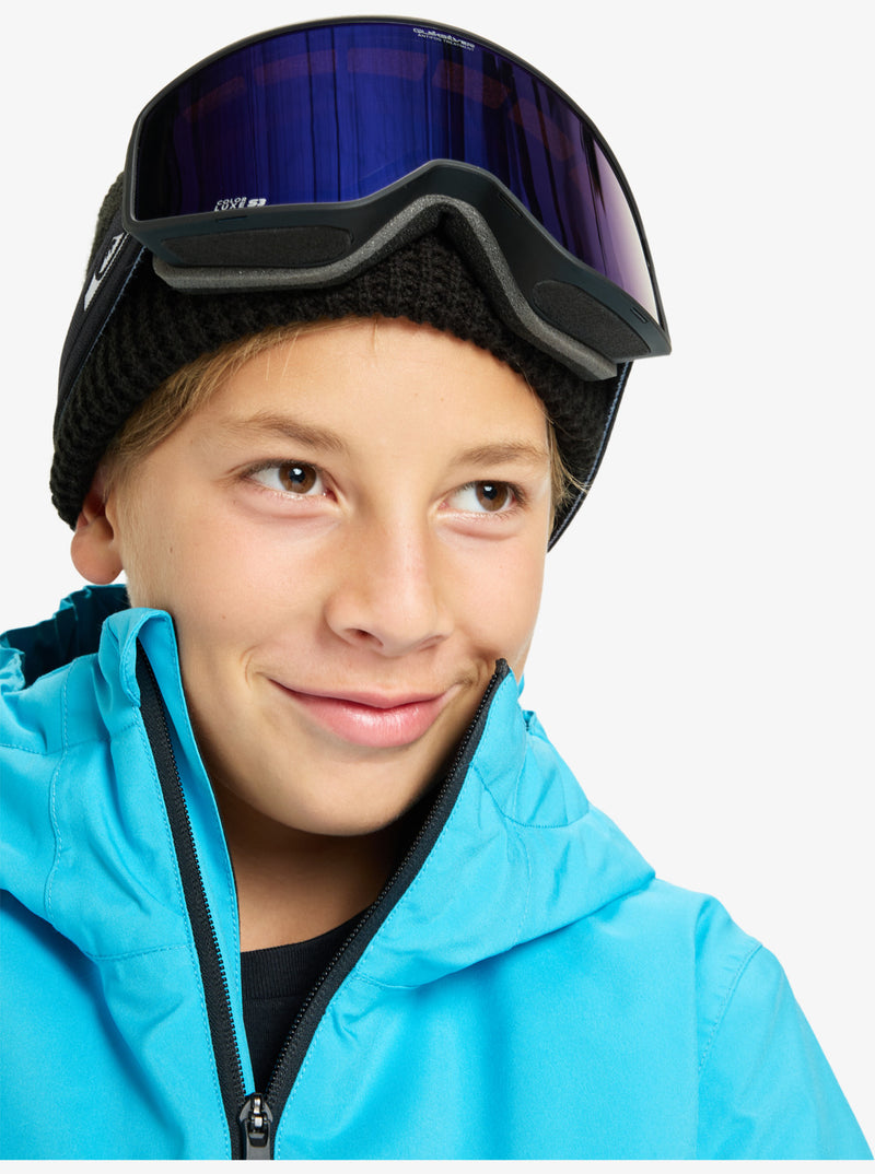 Load image into Gallery viewer, Quiksilver Kid&#39;s Mission Snow Jacket (8-16) Horizon Blue EQBTJ03230-BKM0
